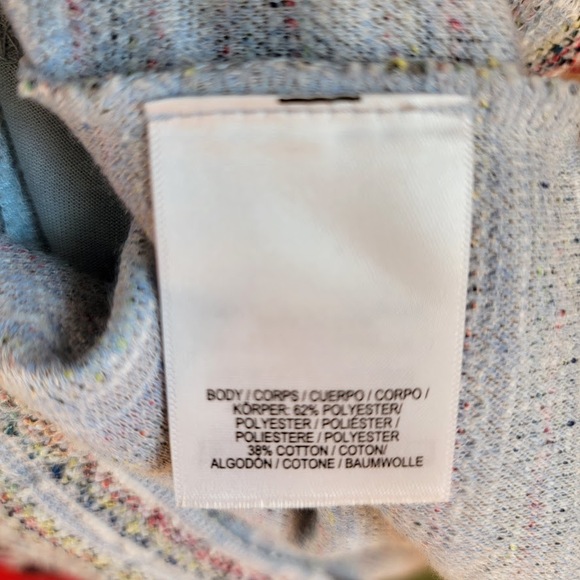 Akemi + Kin Sleeveless Cowl Neck Pocket Dress S Striped Knit Cozy Cottagecore - Picture 13 of 13